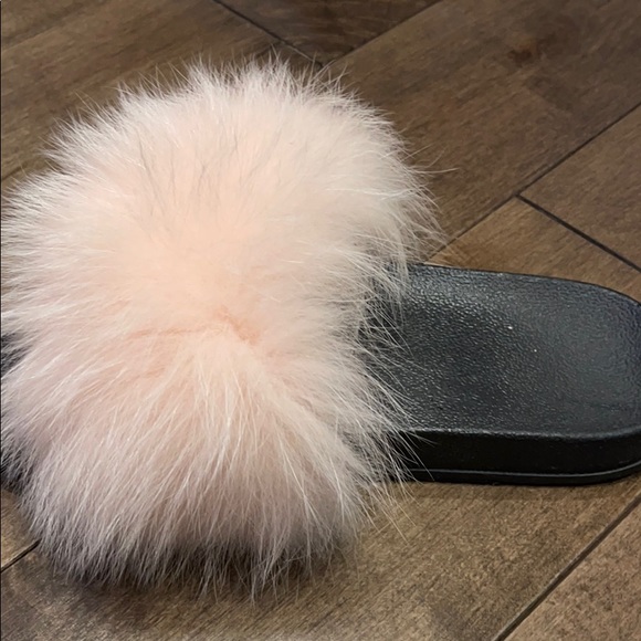 Real rabbit fur slipper - Picture 2 of 2